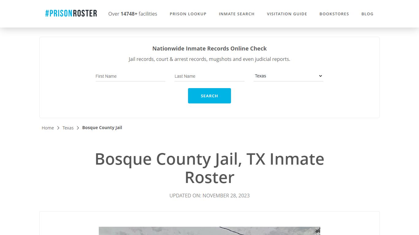 Bosque County Jail, TX Inmate Roster - Prisonroster